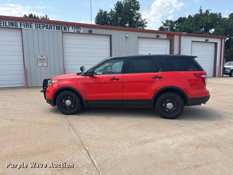 image for item EX0005 2015 Ford Explorer Police Interceptor SUV
