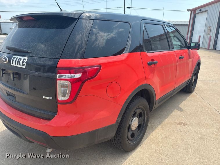 image for item EX0005 2015 Ford Explorer Police Interceptor SUV