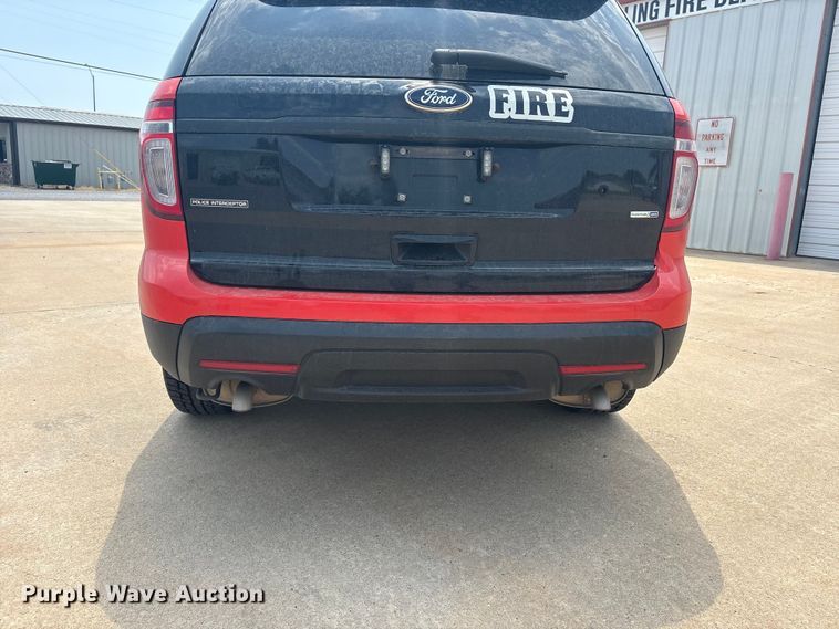image for item EX0005 2015 Ford Explorer Police Interceptor SUV