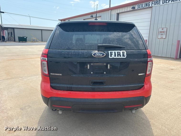 image for item EX0005 2015 Ford Explorer Police Interceptor SUV