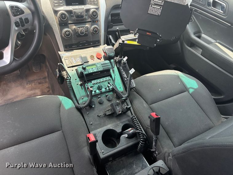 image for item EX0005 2015 Ford Explorer Police Interceptor SUV
