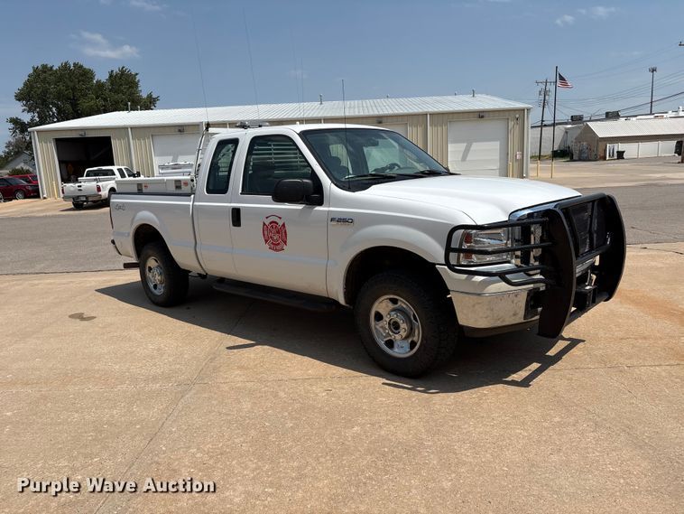 image for item EX0006 2007 Ford F250 Super Duty Ext. Cab pickup truck