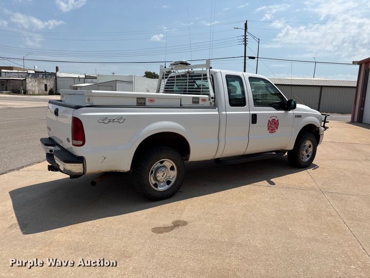 image for item EX0006 2007 Ford F250 Super Duty Ext. Cab pickup truck