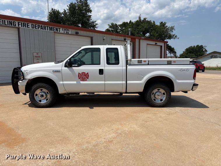 image for item EX0006 2007 Ford F250 Super Duty Ext. Cab pickup truck