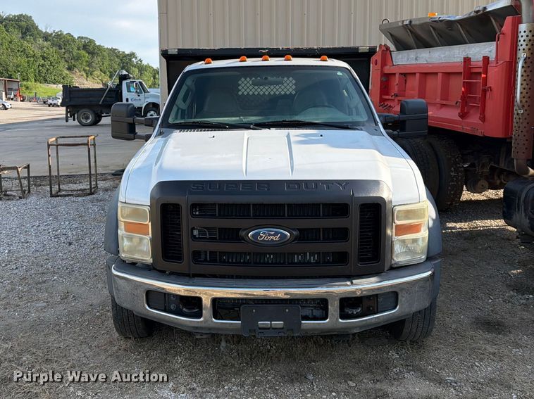 image for item EX2020 2008 Ford F550 Super Duty dump truck
