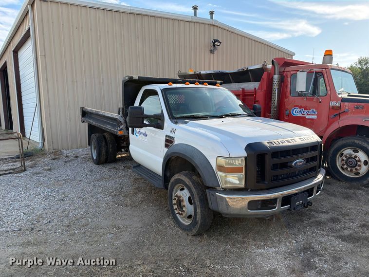 image for item EX2020 2008 Ford F550 Super Duty dump truck