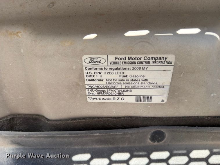 image for item EX2022 2008 Ford F150 pickup truck