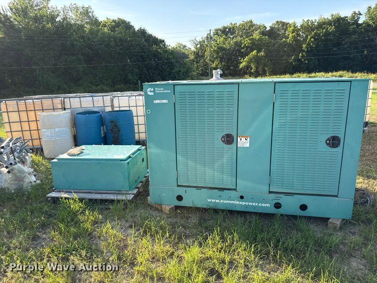 image for item EX2027 Cummins GGGD-5869046 generator