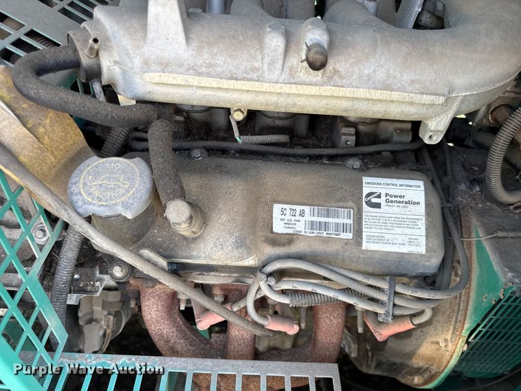 image for item EX2027 Cummins GGGD-5869046 generator
