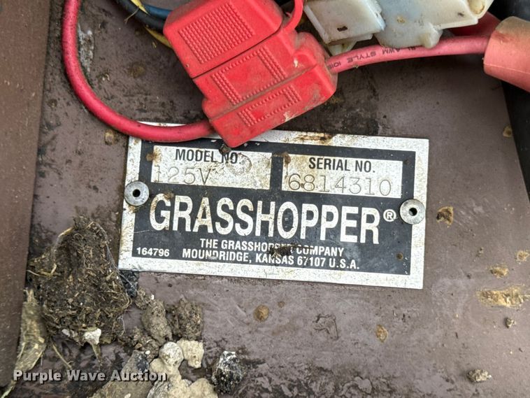 image for item EX2036 Grasshopper 125V ZTR lawn mower