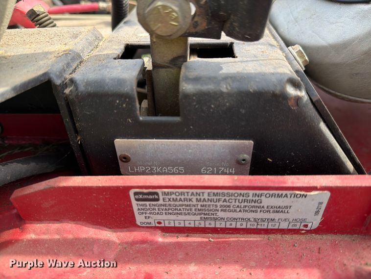 image for item EX2039 eXmark LHP23KA565 ZTR lawn mower