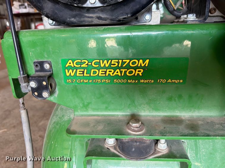 image for item EX2517 John Deere AC2-CW5170M Welderator welder/generator