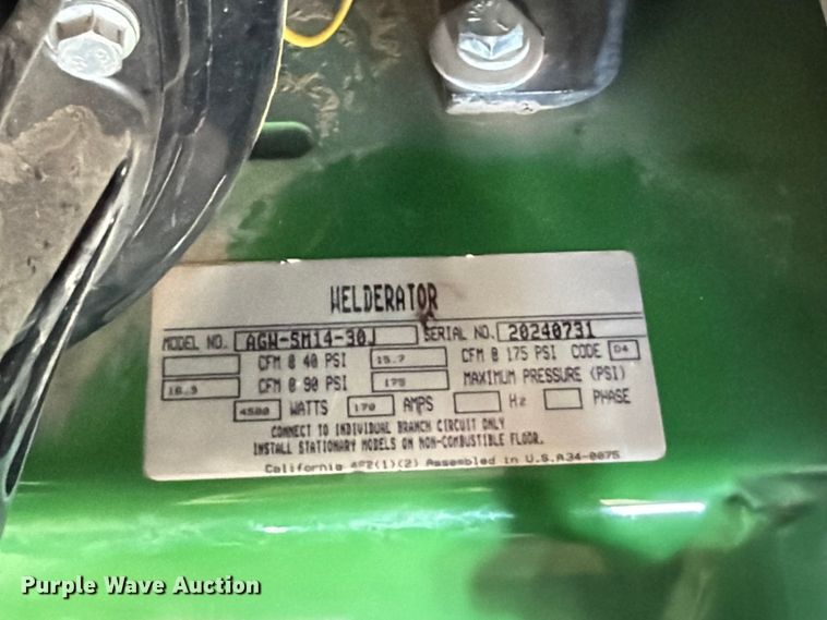 image for item EX2517 John Deere AC2-CW5170M Welderator welder/generator