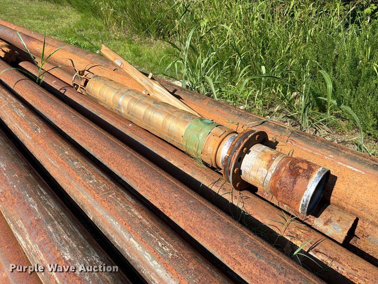 image for item EX2531 Approximately (37)  Sucker rods with Pump