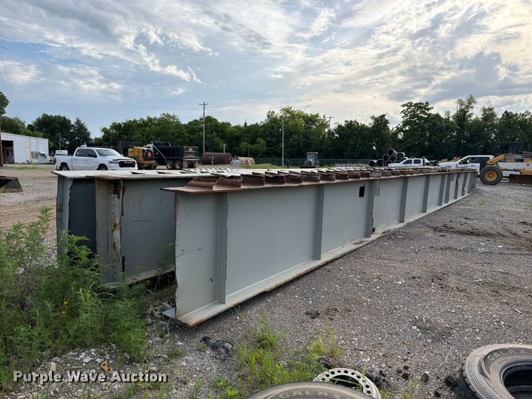 image for item EX2535 (6) 60' steel bridge sections