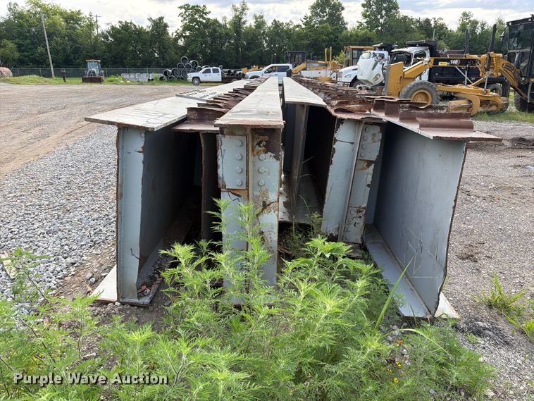 image for item EX2535 (6) 60' steel bridge sections