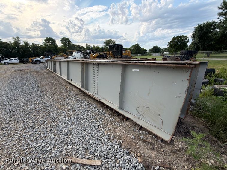 image for item EX2535 (6) 60' steel bridge sections
