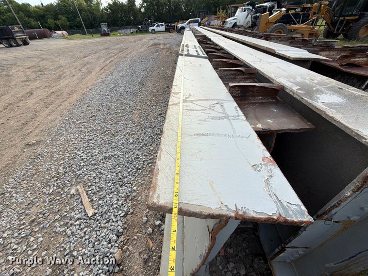 image for item EX2535 (6) 60' steel bridge sections