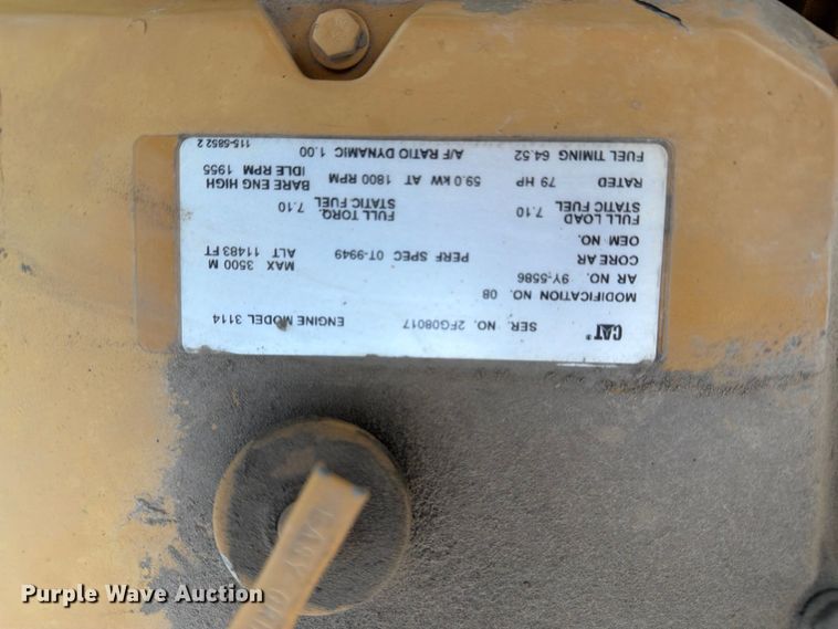 image for item EX4017 1989 Caterpillar E110B excavator