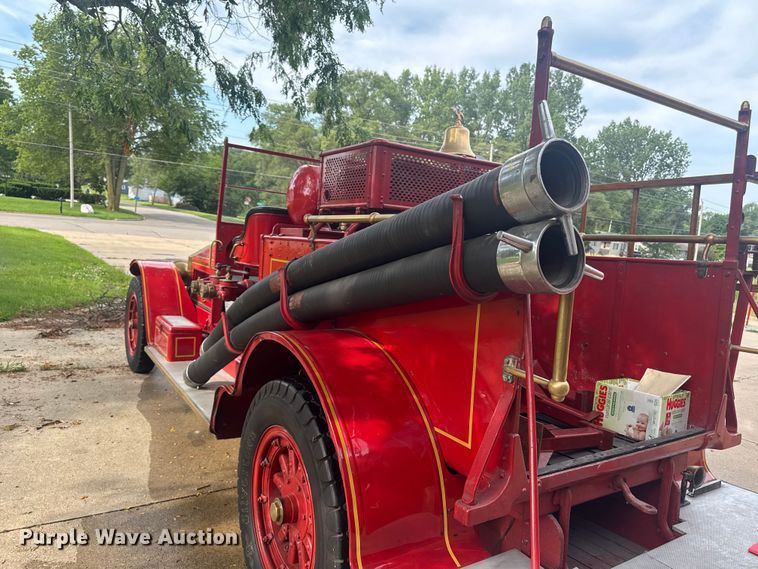 image for item FB5752 1920 American LaFrance Type 45 fire truck