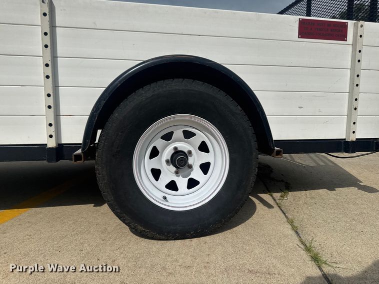 image for item FB5754 utility trailer