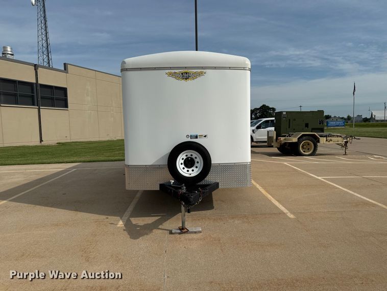 image for item FB5762 2009 H&H TC 16 2 enclosed cargo trailer
