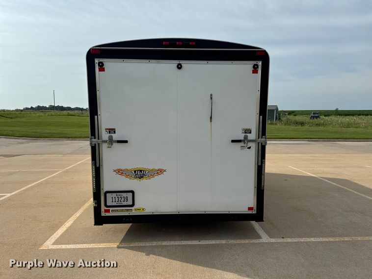 image for item FB5762 2009 H&H TC 16 2 enclosed cargo trailer