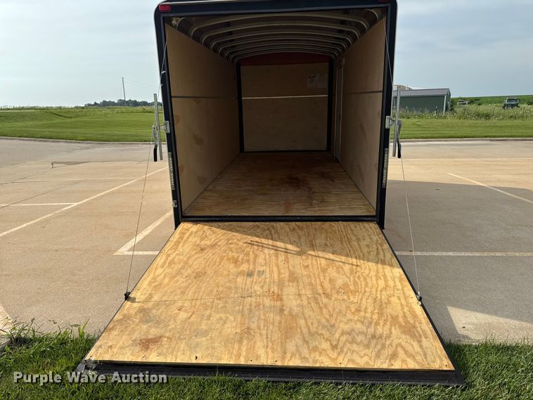 image for item FB5762 2009 H&H TC 16 2 enclosed cargo trailer