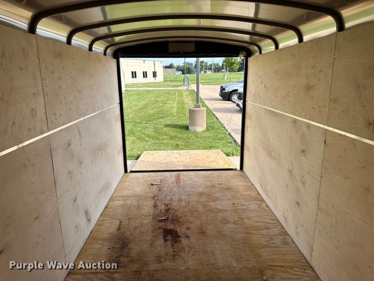 image for item FB5762 2009 H&H TC 16 2 enclosed cargo trailer