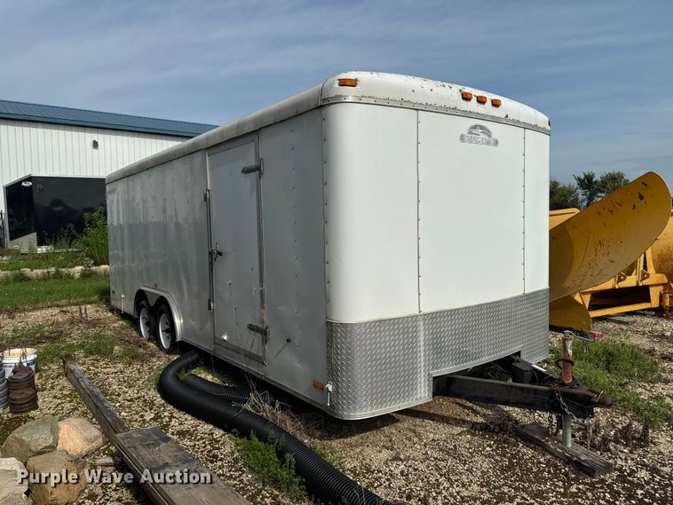 image for item FB5763 2007 Roadmaster RME820TA35 enclosed cargo trailer