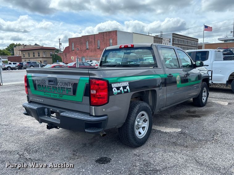image for item FC1705 2017 Chevrolet Silverado 1500 Crew Cab pickup truck