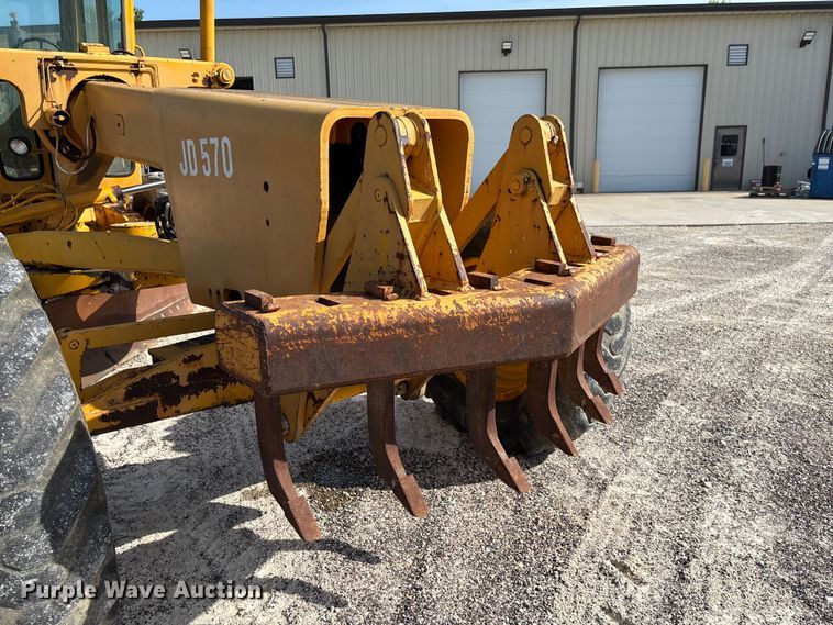 image for item FC1768 1968 John Deere 570 motor grader
