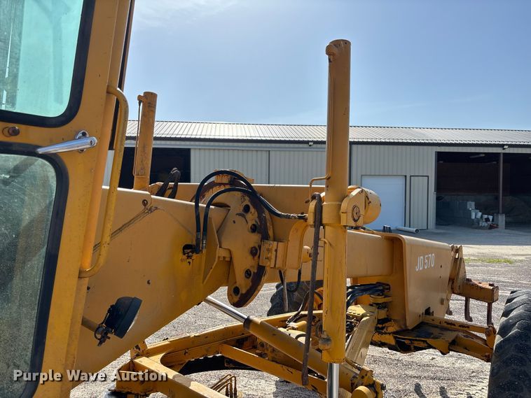 image for item FC1768 1968 John Deere 570 motor grader