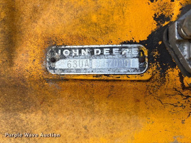 image for item FC1768 1968 John Deere 570 motor grader