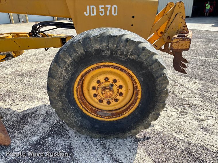 image for item FC1768 1968 John Deere 570 motor grader