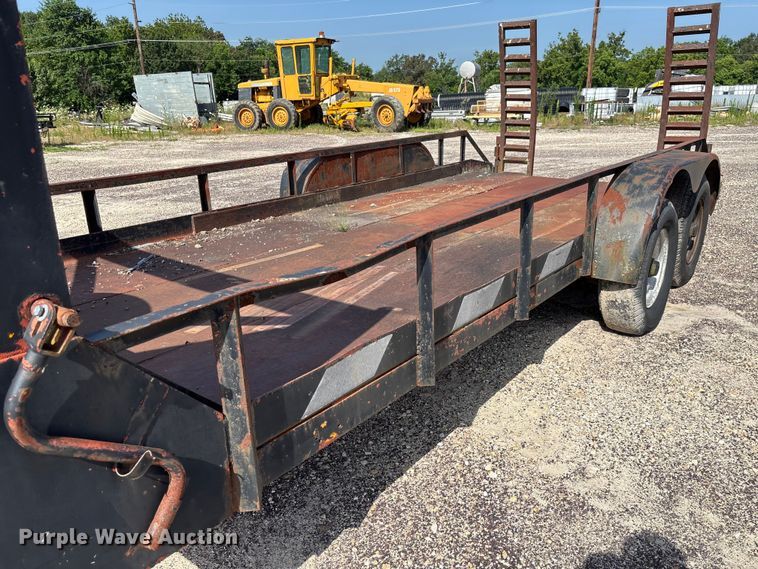 image for item FC1769 1980 Belshe T-2GN equipment trailer