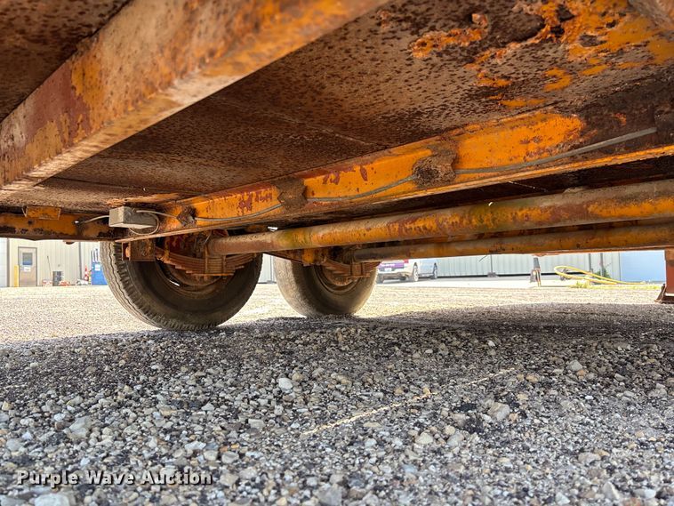 image for item FC1769 1980 Belshe T-2GN equipment trailer