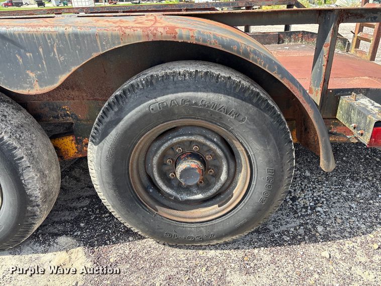 image for item FC1769 1980 Belshe T-2GN equipment trailer