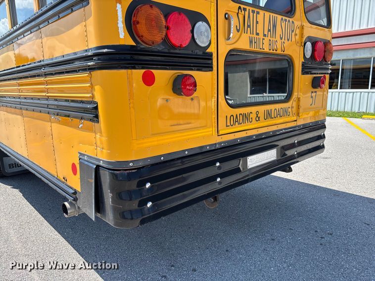 image for item FC1778 1997 Blue Bird TC2000 school bus