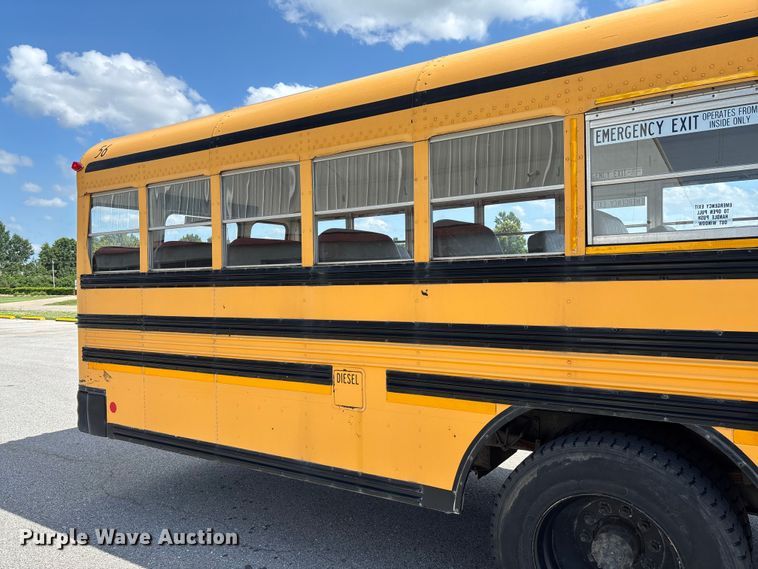 image for item FC1779 1997 Blue Bird TC2000 school bus