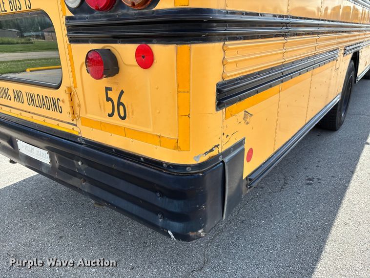 image for item FC1779 1997 Blue Bird TC2000 school bus