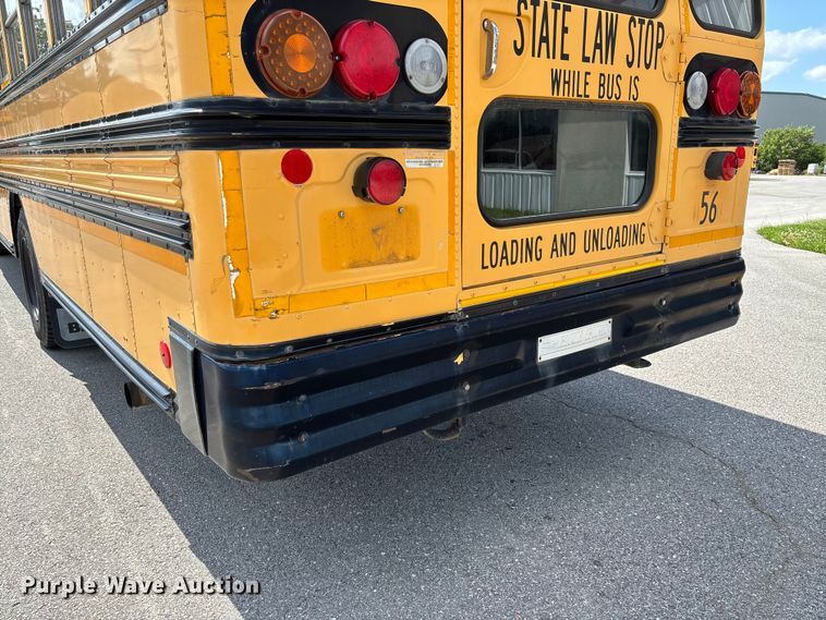 image for item FC1779 1997 Blue Bird TC2000 school bus
