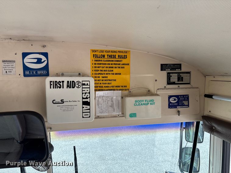 image for item FC1779 1997 Blue Bird TC2000 school bus