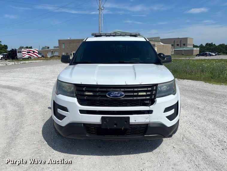 image for item FC1782 2016 Ford Explorer Police Interceptor SUV