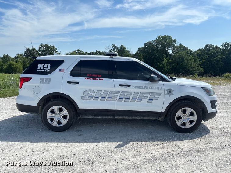 image for item FC1782 2016 Ford Explorer Police Interceptor SUV
