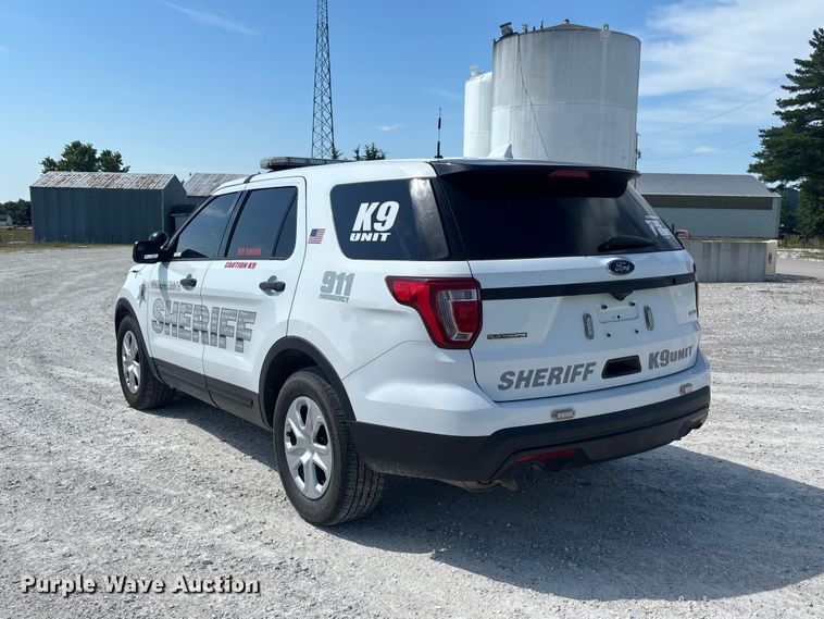 image for item FC1782 2016 Ford Explorer Police Interceptor SUV