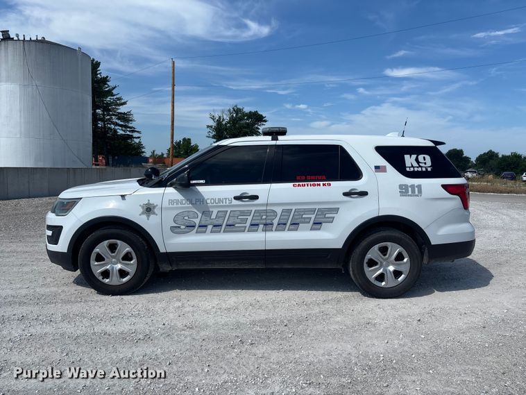 image for item FC1782 2016 Ford Explorer Police Interceptor SUV