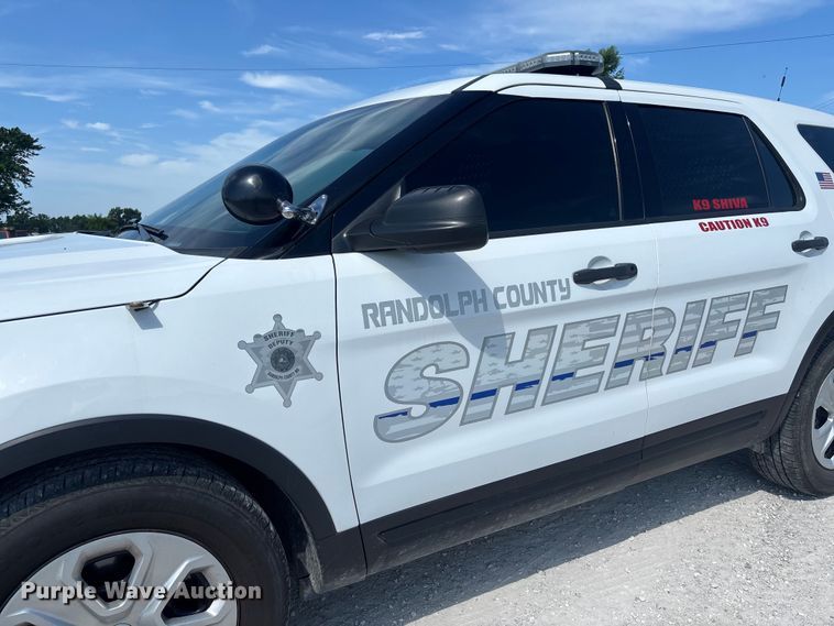 image for item FC1782 2016 Ford Explorer Police Interceptor SUV