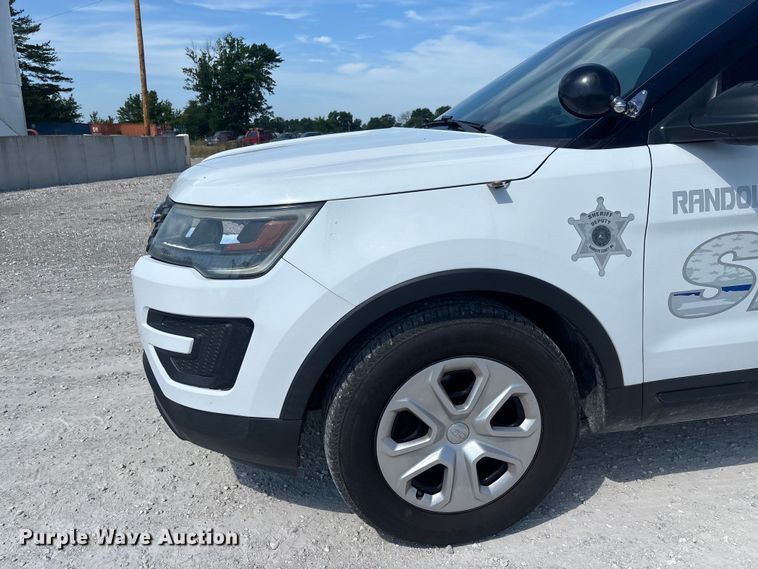 image for item FC1782 2016 Ford Explorer Police Interceptor SUV