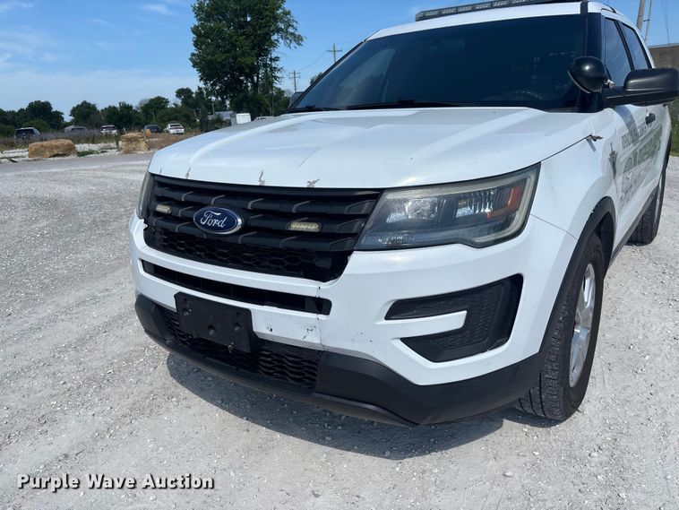 image for item FC1782 2016 Ford Explorer Police Interceptor SUV